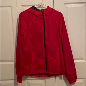 Girls XL pink Columbia rain jacket
